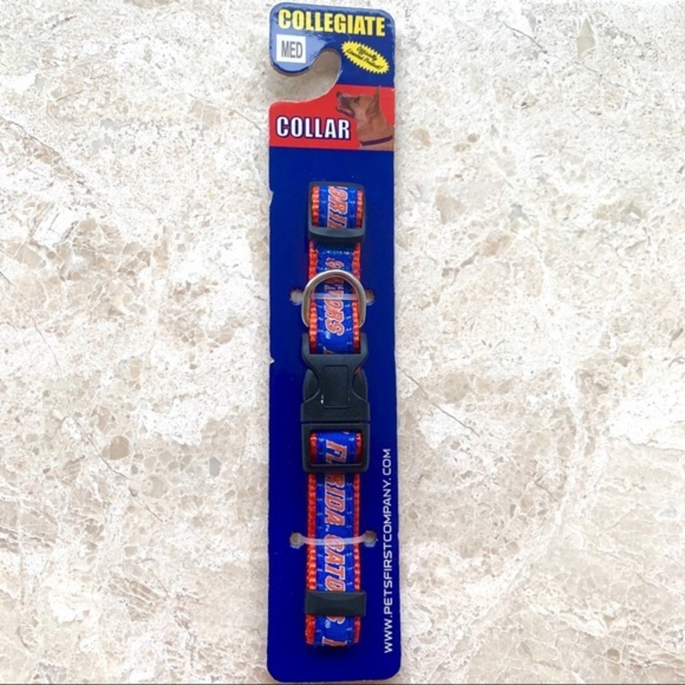 NWT Florida Gators Medium Dog Collar